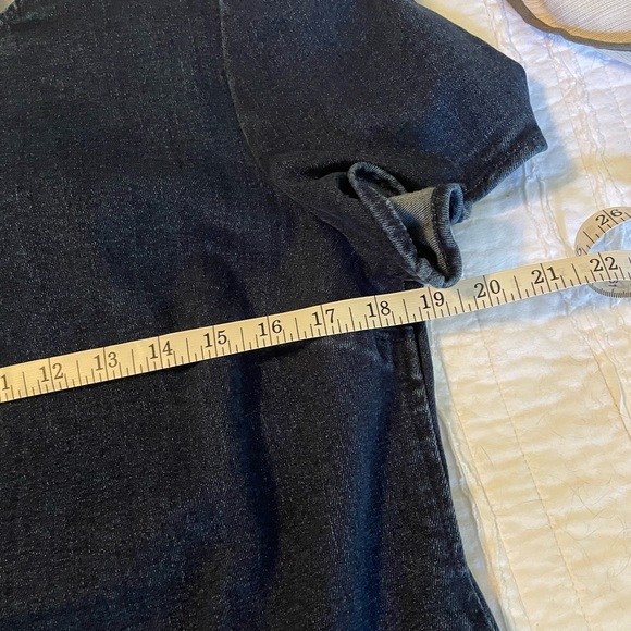 NWT Draper James Short Sleeve Denim Dress with pockets - Picture 5 of 5